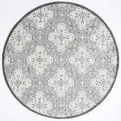 Okrągły dywan - Indoor/Outdoor Hampton (szary)