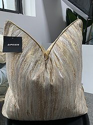 Poszewka na poduszke - Square Luxury 45 x 45 cm (złoto/multi)