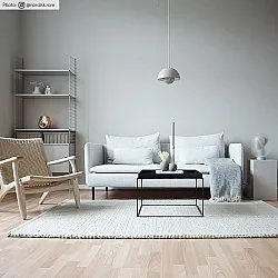 Dywan wełniany - Avafors Wool Bubble (beżowy)