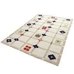 Dywan wełniany - Lausanne Flatweave Tufted Premium (biały/beżowy)