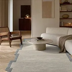 Dywan wełniany - Agra Hand Tufted Wool Premium (szary)
