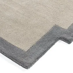 Dywan wełniany - Agra Hand Tufted Wool Premium (szary)