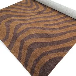 Dywan wełniany - Aiz Hand Tufted Wool Premium (brązowy)