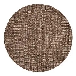 Okrągły dywan - Avafors Wool Bubble (brązowy/beżowy)