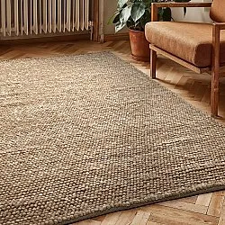 Dywan wełniany - Avafors Wool Bubble (jasnobrązowy/biały)