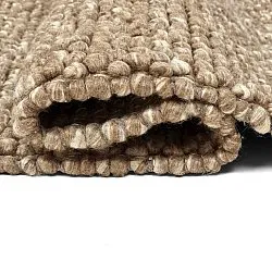 Dywan wełniany - Avafors Wool Bubble (jasnobrązowy/biały)