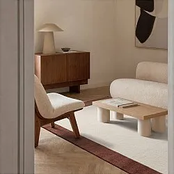 Dywan wełniany - Gaya Hand Tufted Wool Premium (kremowy/brązowy)