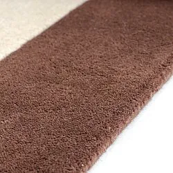 Dywan wełniany - Gaya Hand Tufted Wool Premium (kremowy/brązowy)