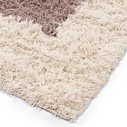 Dywan wełniany - Khenifra Handknot Wool Premium (taupe/kremowy)