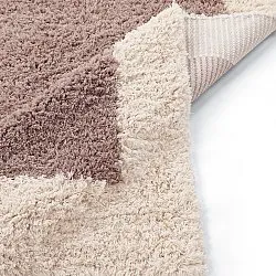 Dywan wełniany - Khenifra Handknot Wool Premium (taupe/kremowy)