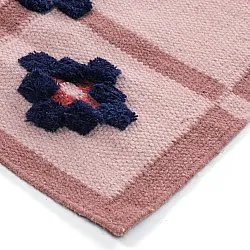 Dywan wełniany - Lausanne Flatweave Tufted Premium (różowy)