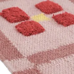 Dywan wełniany - Lausanne Flatweave Tufted Premium (różowy)