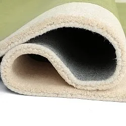 Dywan wełniany - Puri Hand Tufted Wool Premium (zielony/kremowy)