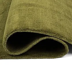 Dywan wełniany - Rozel Handloom Wool Premium (zieleń mchu)