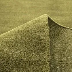 Dywan wełniany - Rozel Handloom Wool Premium (zieleń mchu)