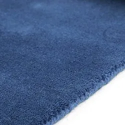 Dywan wełniany - Rozel Handloom Wool Premium (granatowy)