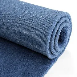 Dywan wełniany - Rozel Handloom Wool Premium (granatowy)