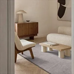 Dywan wełniany - Rozel Handloom Wool Premium (jasny taupe)