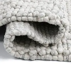 Dywan wełniany - Sala Irregular Wool Bubble (jasnoszary melanż)