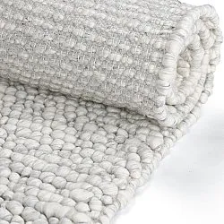 Dywan wełniany - Sala Irregular Wool Bubble (jasnoszary melanż)