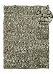 Dywan wełniany - Sala Irregular Wool Bubble (zieleni mchu/bieli melanż)