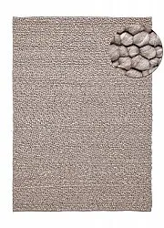 Dywan wełniany - Sala Irregular Wool Bubble (taupe/biały melanż)