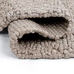 Dywan wełniany - Sala Irregular Wool Bubble (taupe/biały melanż)