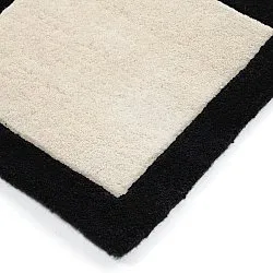 Dywan wełniany - Syl Hand Tufted Wool Premium (czarny/biały)