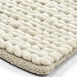 Dywan wełniany - Talvia Braided Wool (białawy)