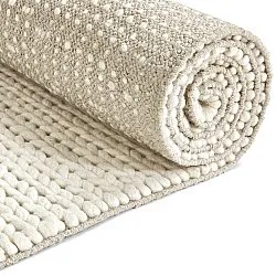 Dywan wełniany - Talvia Braided Wool (białawy)