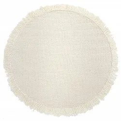 Okrągły dywan - Pike (cream)