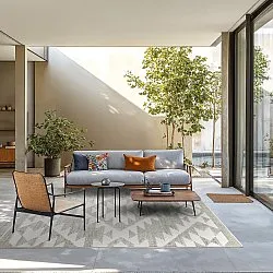 Shaggy Indoor/Outdoor - Patton (szary)