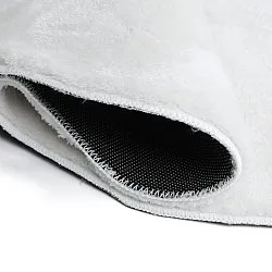 Falowany Dywan Chodnikowy - Aranga Super Soft Fur (biały)