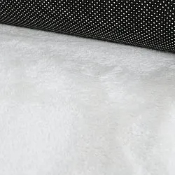 Falowany Dywan Chodnikowy - Aranga Super Soft Fur (biały)