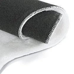 Falowany Dywan Chodnikowy - Aranga Super Soft Fur (biały)