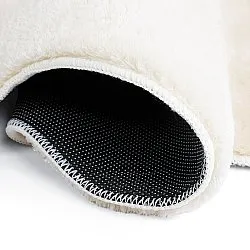 Falowany Dywan Chodnikowy - Aranga Super Soft Fur (beżowy)