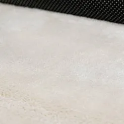 Falowany Dywan Chodnikowy - Aranga Super Soft Fur (beżowy)