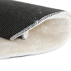 Falowany Dywan Chodnikowy - Aranga Super Soft Fur (beżowy)