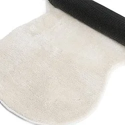 Falowany Dywan Chodnikowy - Aranga Super Soft Fur (beżowy)