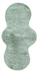 Falowany Dywan Chodnikowy - Aranga Super Soft Fur (zielony)