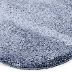 Falowany Dywan Chodnikowy - Aranga Super Soft Fur (stalowy niebieski)