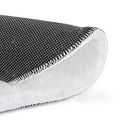 Falowany Dywan Chodnikowy - Aranga Super Soft Fur (biały)