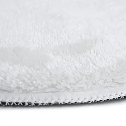 Falowany Dywan Chodnikowy - Aranga Super Soft Fur (biały)