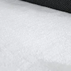 Falowany Dywan Chodnikowy - Aranga Super Soft Fur (biały)