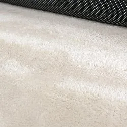 Okrągły Falowany Dywan - Aranga Super Soft Fur (beżowy)