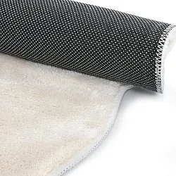 Okrągły Falowany Dywan - Aranga Super Soft Fur (beżowy)