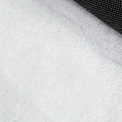 Okrągły Falowany Dywan - Aranga Super Soft Fur (biały)