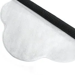 Okrągły Falowany Dywan - Aranga Super Soft Fur (biały)