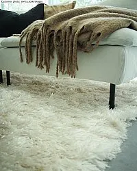 Dywany shaggy - Janjira (offwhite)