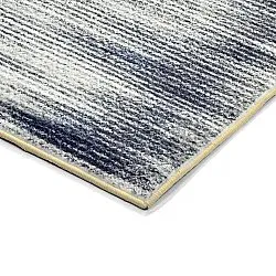Dywan Wilton - Cara (biały/ciemny niebieski)